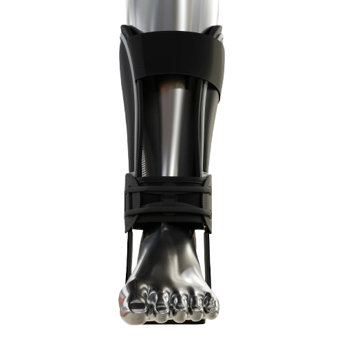 Adjustable ankle support brace